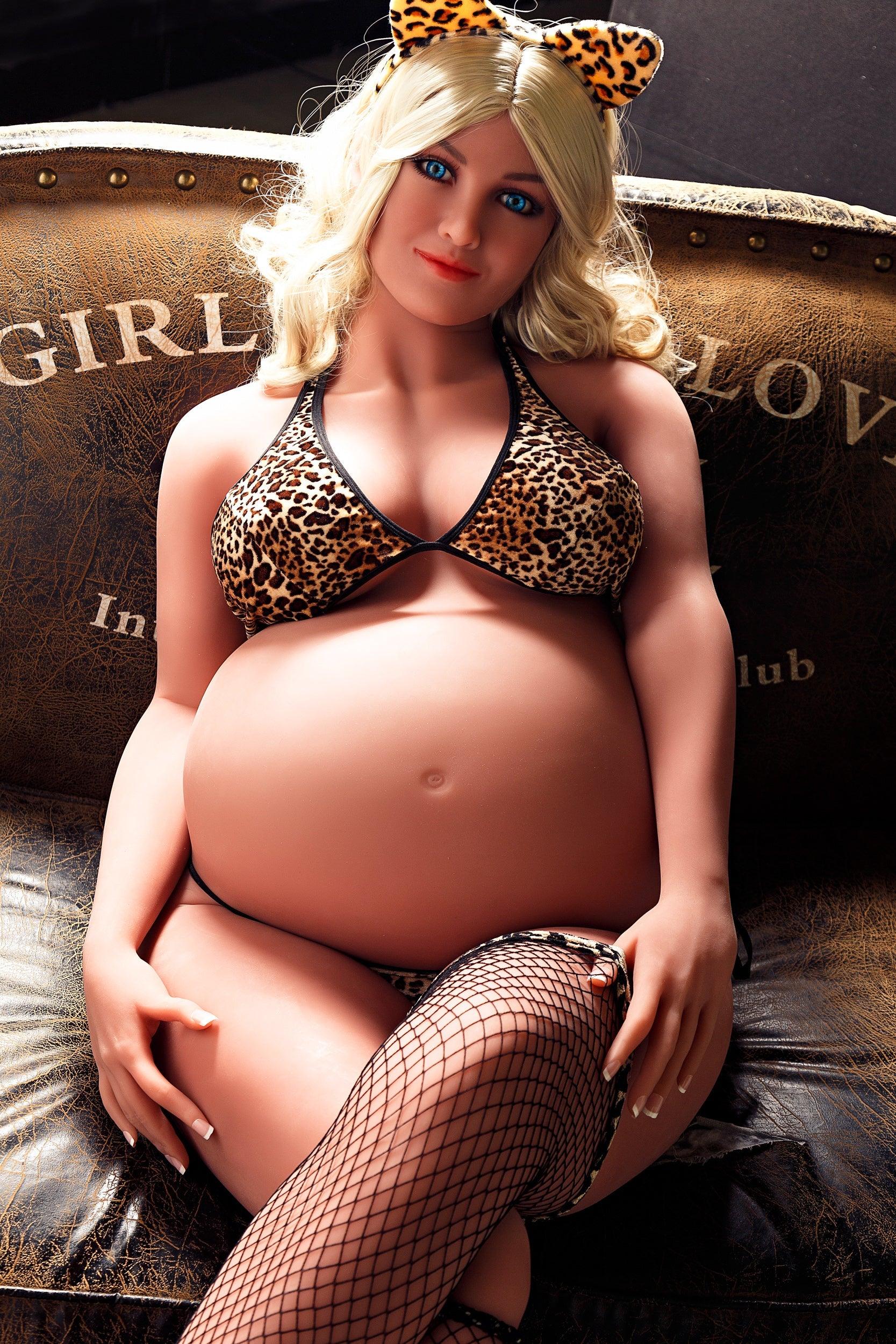 1896554701048107010.jpg Kaylen - Pregnant Lifelike Sex Doll - 158cm/5ft2 - Image 1