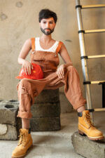 Kolten - Labor Man Sex Doll with Silicone Head - 168cm/5ft6 - Image 6