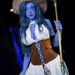 Melanie - Big Breast Blue Skin Lifelike Sex Doll - 160cm/5ft3