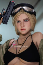 Aya Brea - Parasite Eve Blonde Life Size Celebrity Sex Doll - 162cm/5ft3 - Image 2