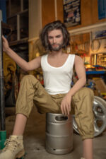 Kadin - Meard Male Sex Doll with Silicone Head - 168cm/5ft6 - Image 2