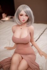 Mcgarvey - New Big Breast Milf Silicone Head Sex Doll - 166cm/5ft5 - Image 2