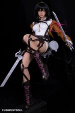 Mikasa Ackerman - Black Hair Anime Attack on Titan Sex Doll - 159cm/5ft2 - Image 6