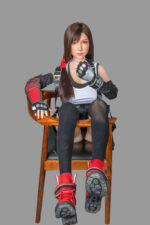 Tifa - Black Hair Anime Final Fantasy Sex Doll With Silicone Head - 160cm/5ft3 - Image 5