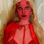Connie - Ailen Busty Red Skin Sex Doll - 163cm/5ft4