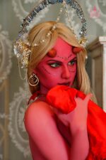 Connie - Ailen Busty Red Skin Sex Doll - 163cm/5ft4 - Image 3