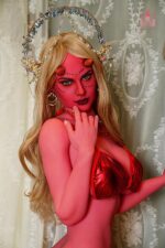 Connie - Ailen Busty Red Skin Sex Doll - 163cm/5ft4 - Image 2
