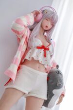 Miya   TPE Lifelike Kawaii Anime Sex Doll with Silicone Head
