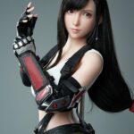Tifa   Brunette Anime Sex Doll with Silicone Head