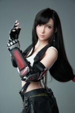 Tifa   Brunette Anime Sex Doll with Silicone Head