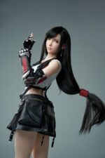 Tifa   Brunette Anime Sex Doll with Silicone Head - Image 4
