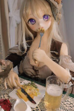Abbey – Lovely Anime Sex Doll With PVC Head - Image 4