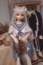 Alyssa – Lovely Anime Sex Doll With PVC Head - Image 3