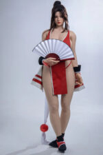Mai Shiranui – SNK Big Breast Realistic Cosplay Sex Doll With Silicone Head - Image 4