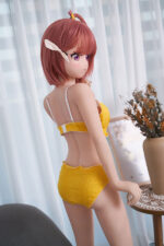 Isla – Anime Pink Hair Sex Doll With PVC Head - Image 4