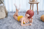 Isla – Anime Pink Hair Sex Doll With PVC Head - Image 6