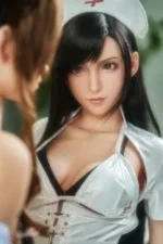 Tifa Lockhart   Final Fantasy Big Breast Sexy Nurse Anime Sex Doll - Image 4