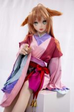 Tushan Susu – Small Breast Anime Sex Doll With PVC Head - Image 2