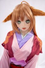 Tushan Susu – Small Breast Anime Sex Doll With PVC Head - Image 5