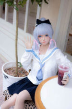 Kamisato Ayaka -Genshin Impact Celebrity Small Breast Anime Sex Doll - Image 4