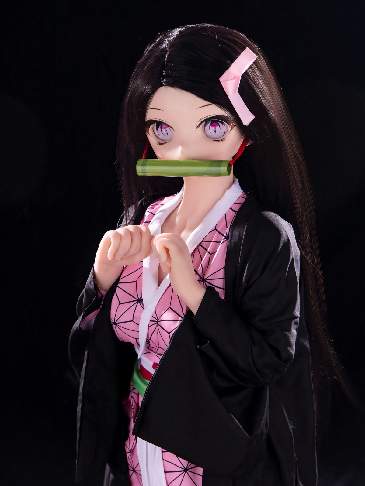 1900061779104485378.jpg Nezuko Kamado – Demon Slayer Sex Doll With PVC Head - Image 1