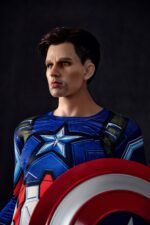 Captain America   Brave Male Sex Doll with Silicone Head